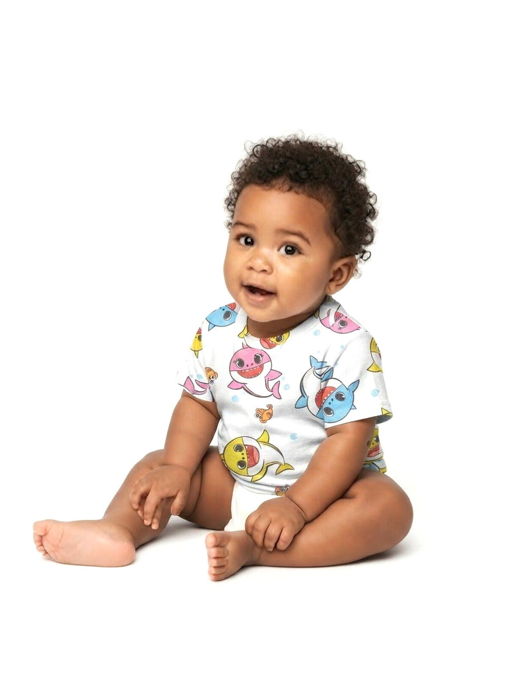Pinkfong Unisex Baby Shark Toddler T-Shirt - sz 18 Months